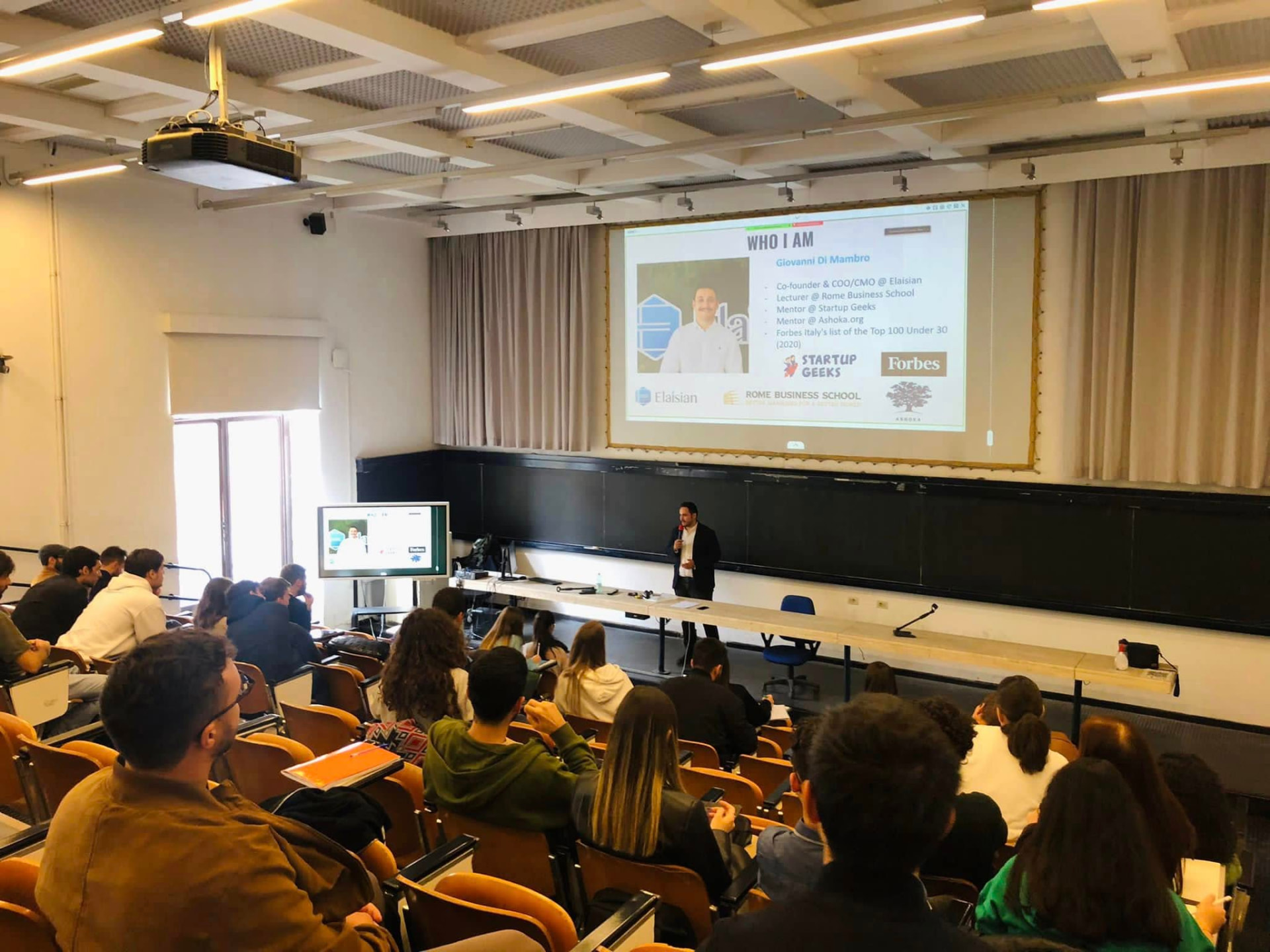 Lezione alla Sapienza — Roma 2022